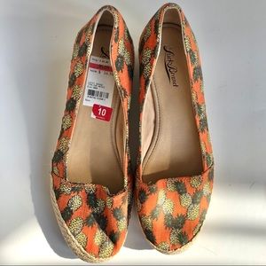 Lucky Brand Pineapple Espadrilles *Price Firm *